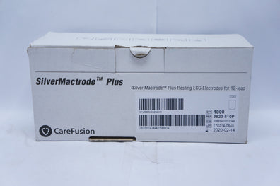 CareFusion 9623-810P Silver Mactrode Plus Resting ECG Elecrodes (x)-Box of 1000